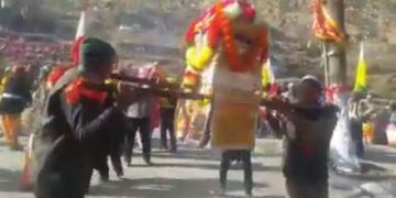 देव डोलियों के केदार नृत्य ने जमाया रंग