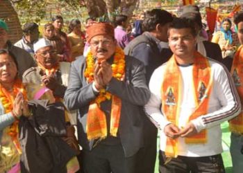 समाजसेवी दर्शनलाल आर्य का हुआ सम्मान