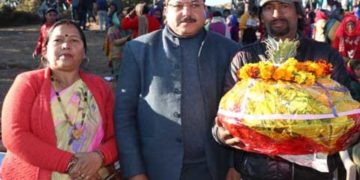 बजिंगा में नंदा देवी का आशीर्वाद लेंगे दर्शनलाल