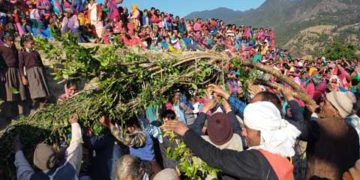 पंयापाती का माथम लेकर पाण्डव लीला का समापन