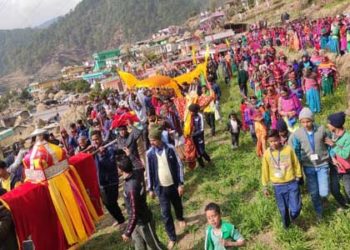 बजिंगा में शुरू हुआ मां नंदा भगवती का यज्ञ