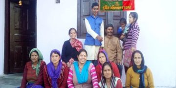 चमोली में कई लोगों ने ली UKD की सदस्यता