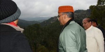 CM ने किया चौरड़ा झील का निरीक्षण