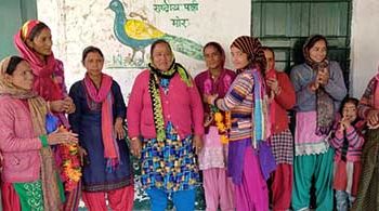 ढुंग में महिला और युवक दल का गठन