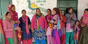 ढुंग में महिला और युवक दल का गठन