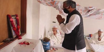 पूर्व सूबेदार शेर सिंह धामी को CM ने दी श्रद्धांजलि