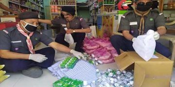 रामनगर शिक्षक संघ ने बांटे किट