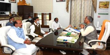 CM से मिले कांग्रेस अध्यक्ष प्रीतम सिंह