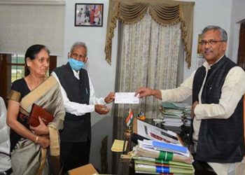 श्री रतनसिंह गुनसोला जी ने दिया 10 लाख का चेक