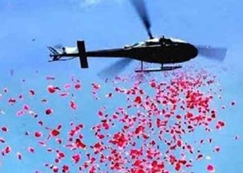 दून व एम्स ऋषिकेश पर आज पुष्पवर्षा