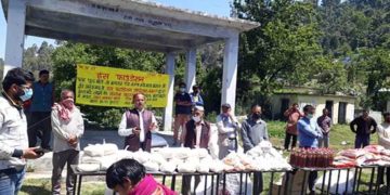 थराली, कुरड़ तक पहुंची हंस फाउंडेशन की मदद