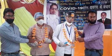 नरेंद्र रावत, आनंद व्यास, प्रशांत जोशी की उपस्थिति में लगा शिविर