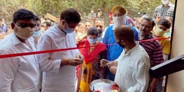 कालसी के साहिया क्षेत्र में जिम का शुभारंभ