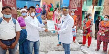 प्रधान संगठन ने किया डा. रावत का सम्मान