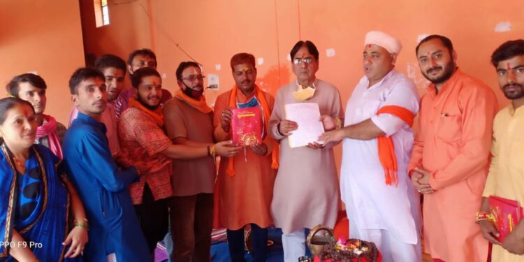 श्री  कमलेश्वर महादेव मंदिर में जलाए गए 551 दीप