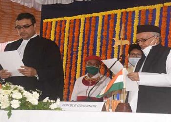 कोश्‍यारी जी ने ली गोवा के राज्यपाल के पद की शपथ