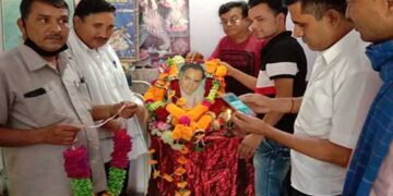 घनसाली में मनी स्व. राजीव गांधी की जयंती