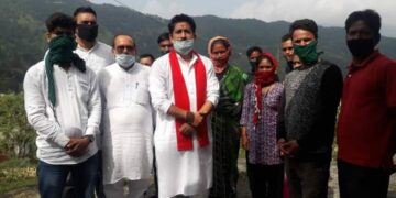 गैरसैंण के सुदूर गांव में पहुंची उक्रांद यात्रा