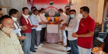 भारत रत्न स्व. प्रणब मुखर्जी को कांग्रेस ने दी श्रद्धांजलि