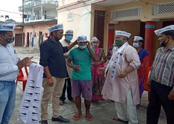 रायवाला में कई पूर्व सैनिक व महिलाएं बनी AAP की सदस्य