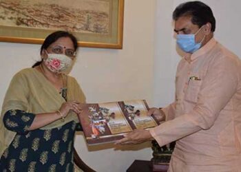 23 से विधानसभा सत्र, स्पीकर ने की राज्यपाल से भेंट