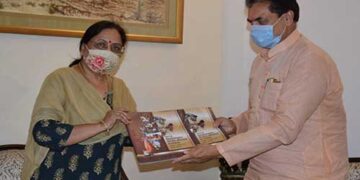 23 से विधानसभा सत्र, स्पीकर ने की राज्यपाल से भेंट