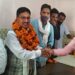 कांग्रेस जनों ने किया डॉ. प्रकाश चंद का स्वागत