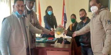 नवनियुक्त SSP से मिला जिला कांग्रेस कमेटी का शिष्टमंडल