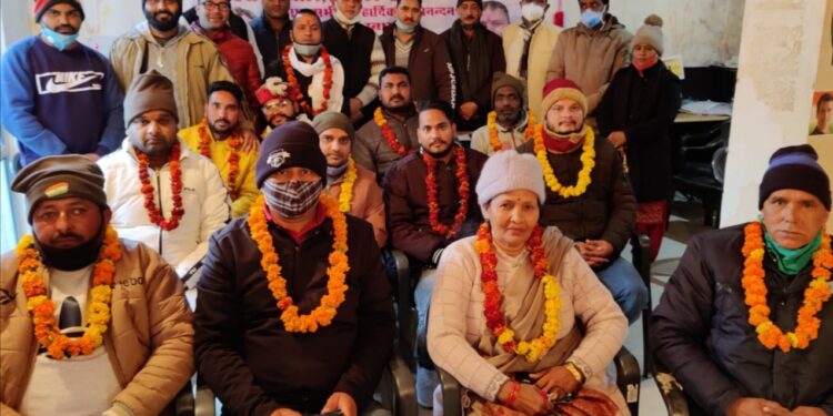 नई टिहरी में शहर कांग्रेस की नई कार्यकारिणी का ऐलान