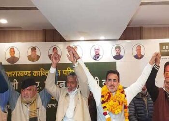 समाजसेवी मोहन काला उत्तराखंड क्रांति दल में शामिल