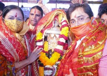 मां धारी देवी डोली की 21 दिवसीय यात्रा का शुभारंभ