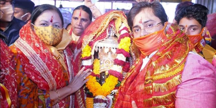 मां धारी देवी डोली की 21 दिवसीय यात्रा का शुभारंभ