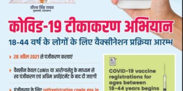 18-44 आयु वर्ग के लोगों के लिए कोविड-19 टीकाकरण पंजीकरण आज से