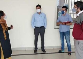 बी-पुरम में बन रहा 300 बेड क्षमता का कोविड केयर सेन्टर