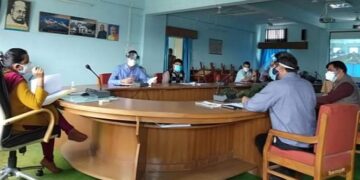 DM ने ली जल जीवन मिशन के तहत द्वितिय चरण के कार्य प्रगत्ति की समीक्षा बैठक