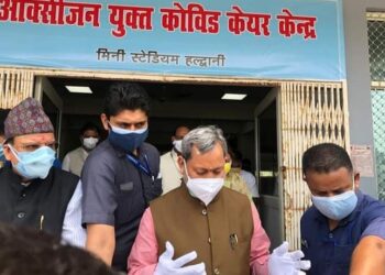 हल्द्वानी में मुख्यमंत्री ने किया 500 बेड के कोविड अस्पताल का निरीक्षण