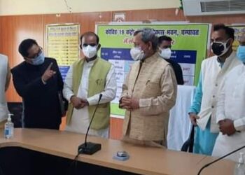 मुख्यमंत्री ने किया ऑक्सीजन जनरेशन प्लांट का विधिवत लोकार्पण