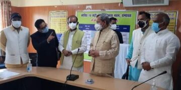 मुख्यमंत्री ने किया ऑक्सीजन जनरेशन प्लांट का विधिवत लोकार्पण