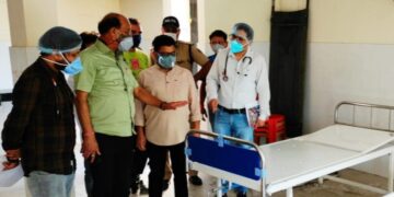 खाड़ी में कोविड सेंटर बनकर तैयार, कबीना मंत्री सुबोध उनियाल ने किया निरीक्षण