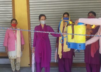 अपनी ग्राम पंचायतों में कोरोना को परास्त करने में जुटा रहा सेना का पूर्व योद्धा