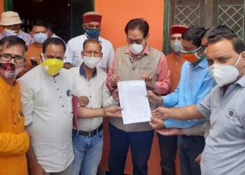 मुख्यमंत्री के सलाहकार को उत्तराखंड जनरल ओबीसी यूनियन ने सौंपा ज्ञापन