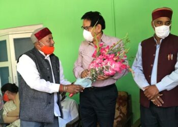 मुख्यमंत्री के सलाहकार का दौरा, विधायक शक्तिलाल शाह ने गिनाई अपनी उपलब्धियां