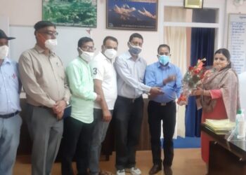 जनरल OBC संघ ने CDO श्रीमती नमामि बंसल का किया स्वागत