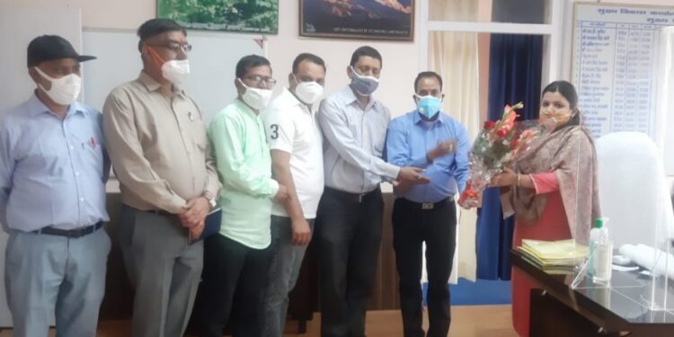 जनरल OBC संघ ने CDO श्रीमती नमामि बंसल का किया स्वागत