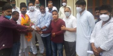 टिहरी पहुंचे राहुल का जिला कांग्रेस टिहरी ने किया भव्य स्वागत