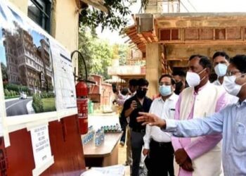 पेयजल मंत्री बिशन सिंह चुफाल ने किया दिल्ली में निर्माणाधीन ‘उत्तराखण्ड निवास’ का निरीक्षण