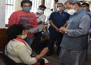 मुख्यमंत्री ने सुनी जन समस्याएं, कई समस्याओं का मौके पर ही समाधान