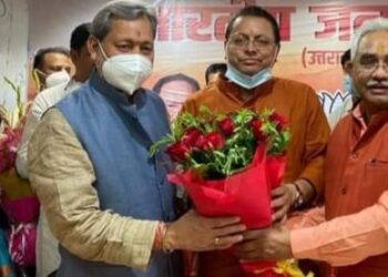 नाम और काम के चलते अनुभव वालों को पीछे छोड़ने में कामयाब रहे पुष्कर सिंह धामी
