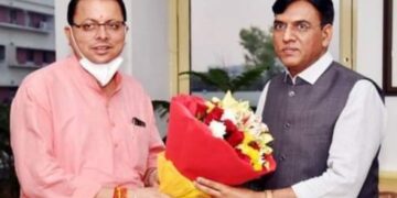 मुख्यमंत्री ने की केंद्रीय स्वास्थ्य मंत्री से भेंट, कुमाऊं में एम्स बनाने की मांग