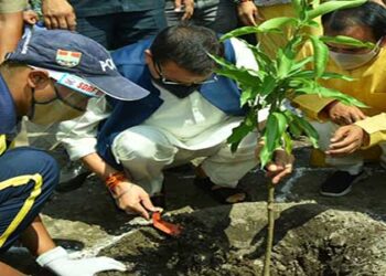 हरेला पर्व पर राज्यपाल व मुख्यमंत्री ने किया वृक्षारोपण